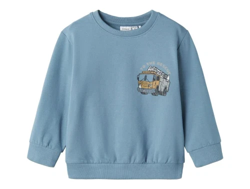 Name It sweatshirt spring lake med brandbil